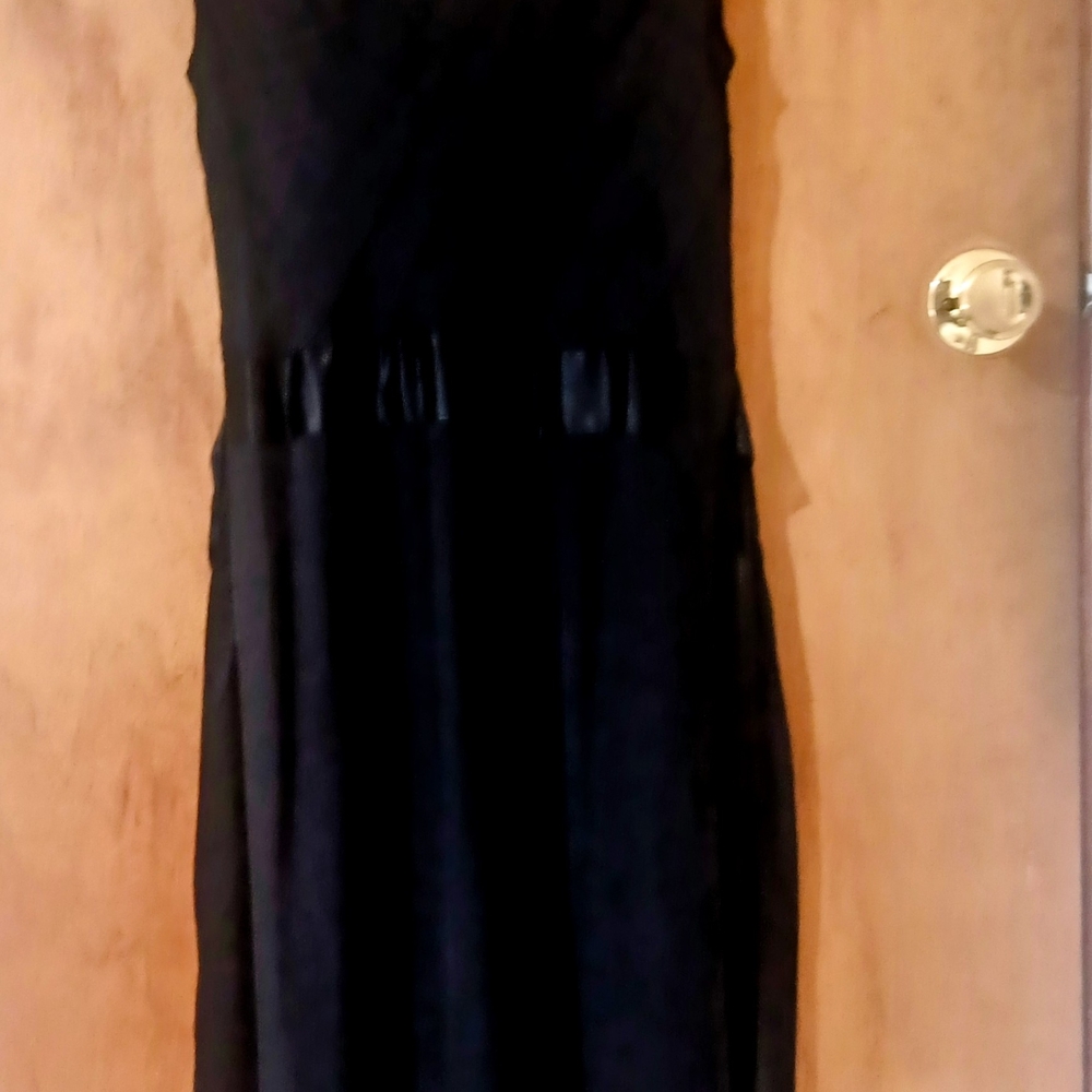 Linda Allard For Ellen Tracy Silk Midi Dress - Picture 10 of 10